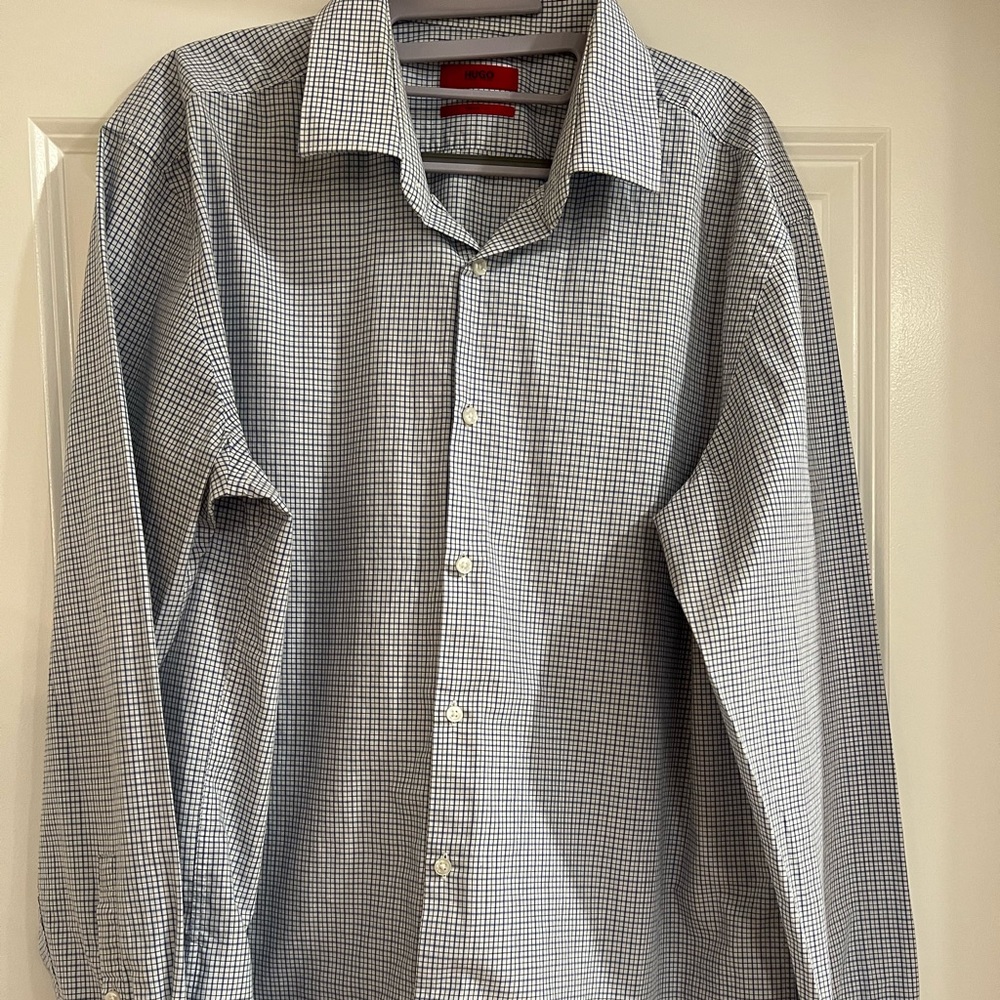 Hugo dress shirt, 17.5 neck